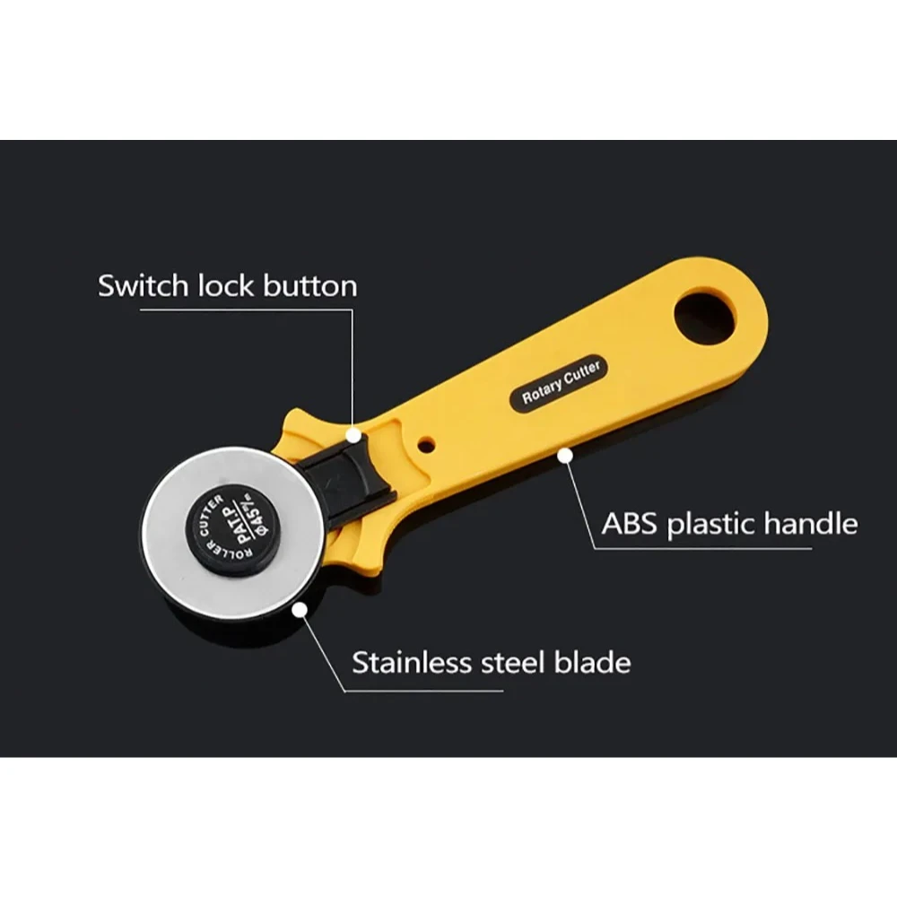 45mm 회전식 커터, 원형 칼날, 패치워크용 롤러 휠 - Rotary Cutter For Fabric 45Mm 리뷰 및 가격