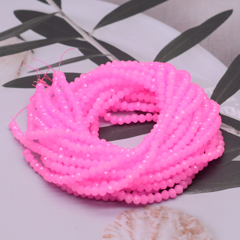 밝은 복숭아 핑크 1 2 3 4 6 8mm 염색 Ron - Glass Seed Beads 2Mm Jewelry Making 리뷰 및 가격