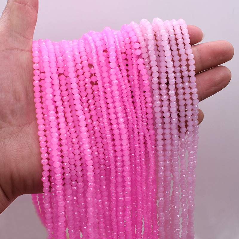 밝은 복숭아 핑크 1 2 3 4 6 8mm 염색 Ron - Glass Seed Beads 2Mm Jewelry Making 리뷰 및 가격