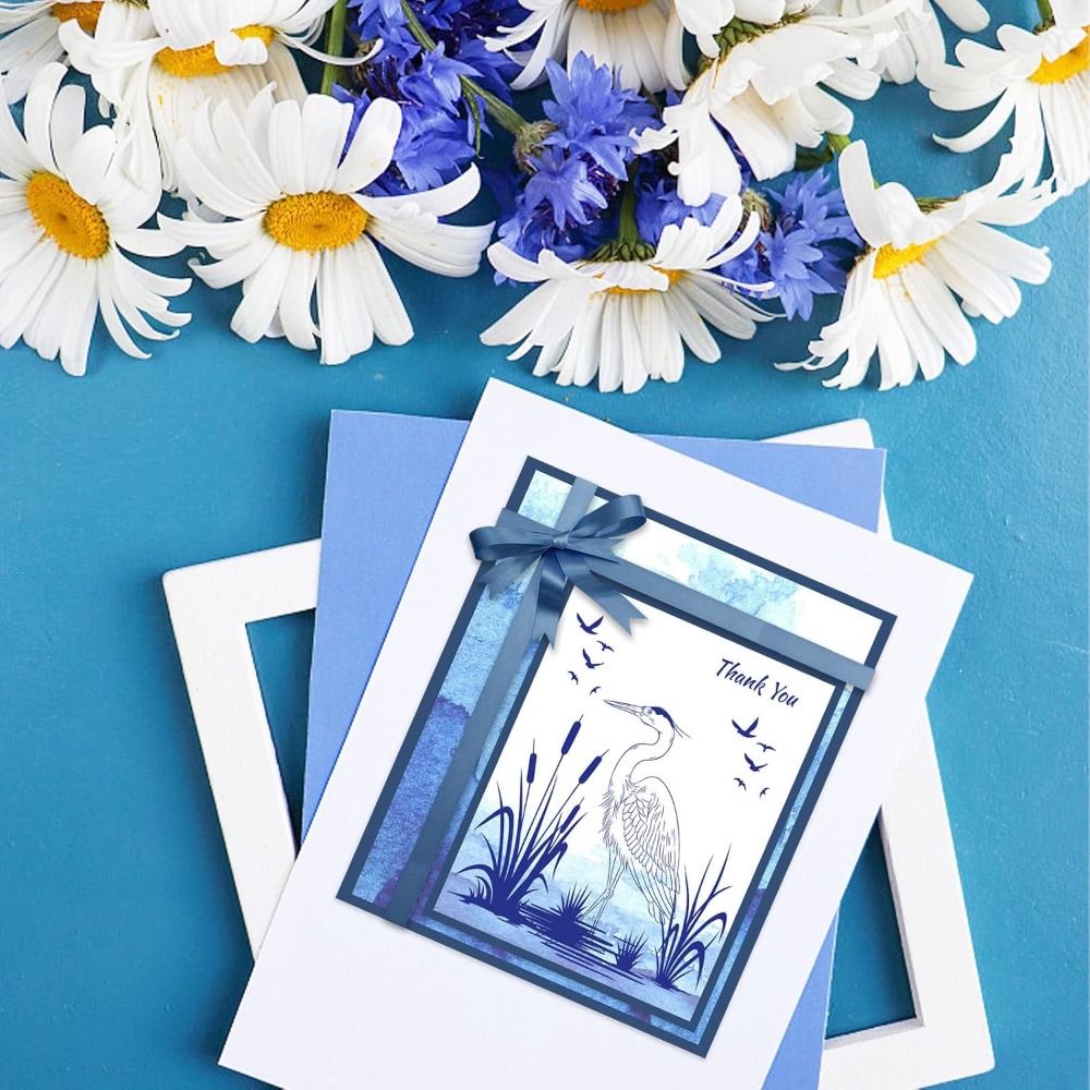헤론 클리어 우표, 습지 실루엣, 호수 리드, 실리콘  - Clear Silicone Stamps For Card Making 리뷰 및 가격
