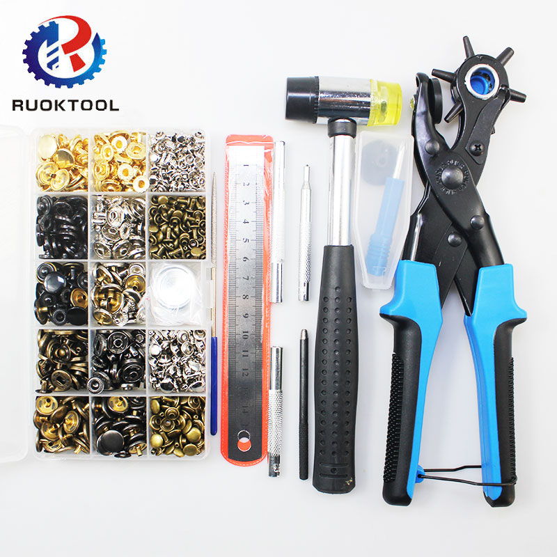 340개 가죽 구멍 펀치 플라이어 도구 세트 (가죽,  - Craft Tools 리뷰 및 가격