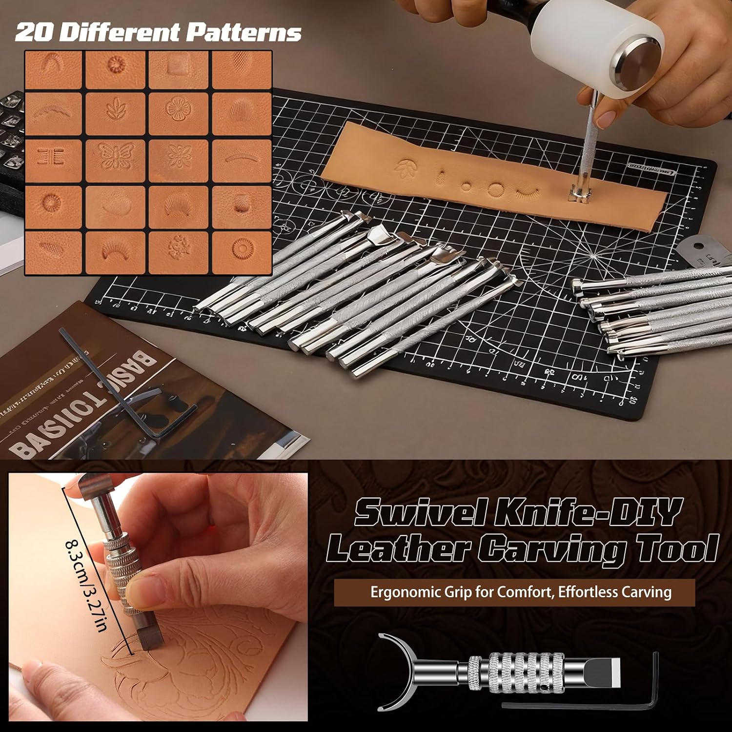 가죽 공예 키트, 가죽 공예 도구 및 수공예 키트(맞춤 - Craft Tools 리뷰 및 가격